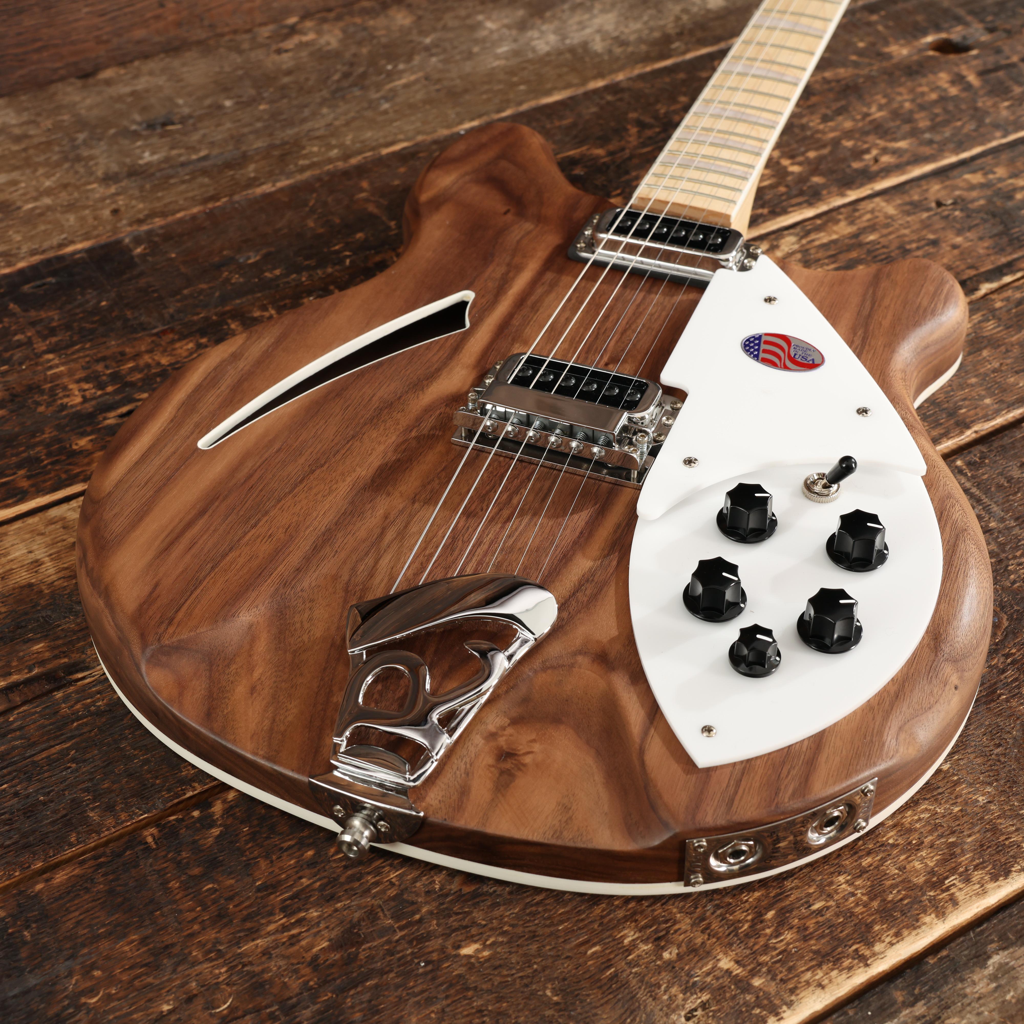 Rickenbacker 360 Semi-Hollow Electric Guitar in Walnut - Andertons